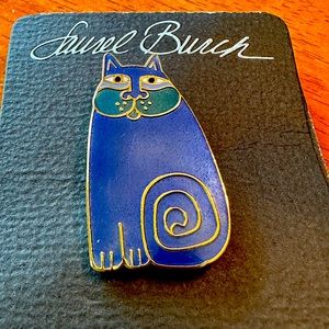 Laurel Burch Olivia cat pen/pendant